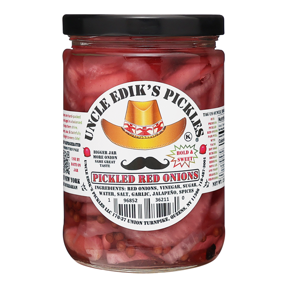 Pickled Red Onions – Spicy – 11.99 oz (340gr)